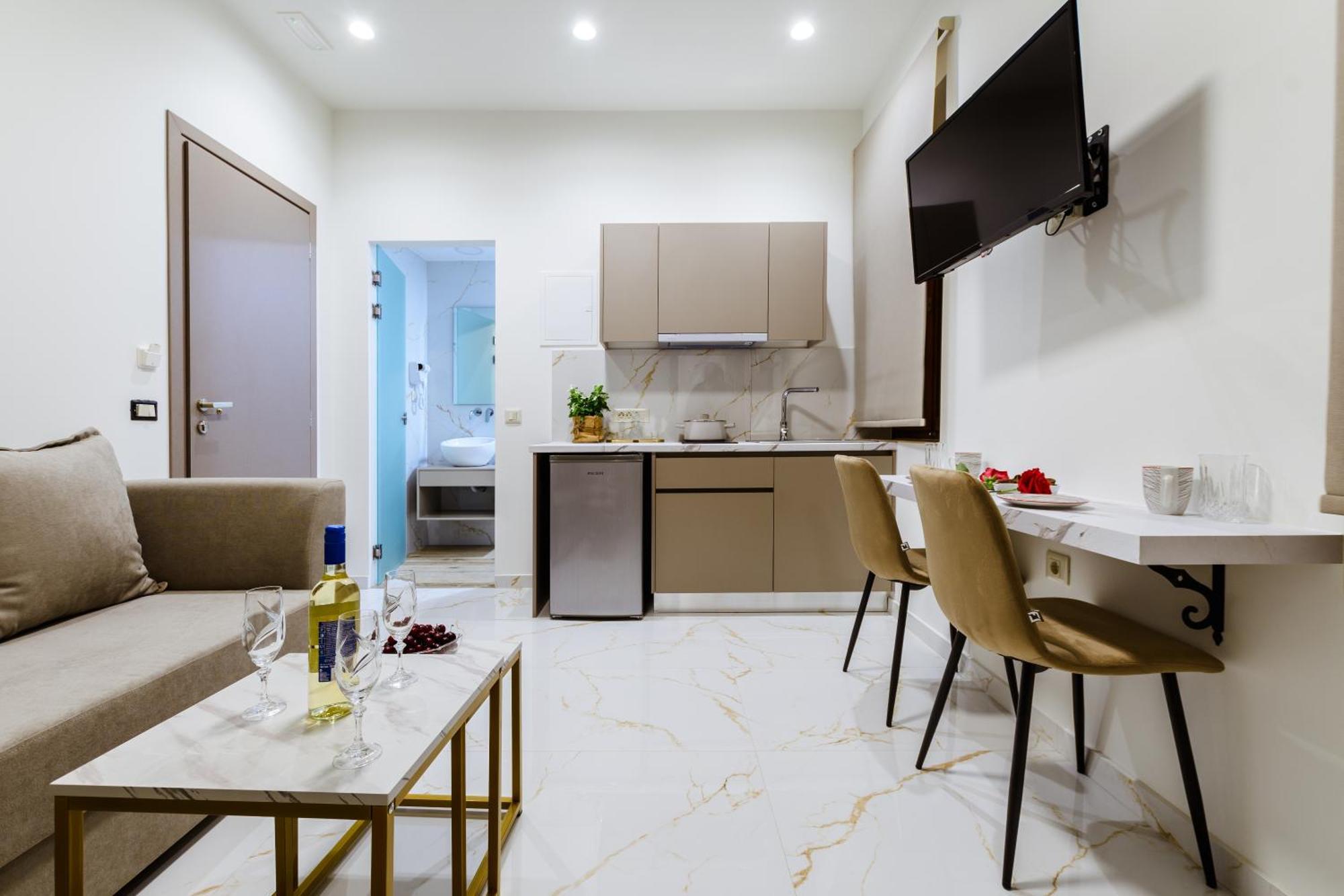 Konmari Boutique Suites Hriszí Aktí Haniá Kültér fotó